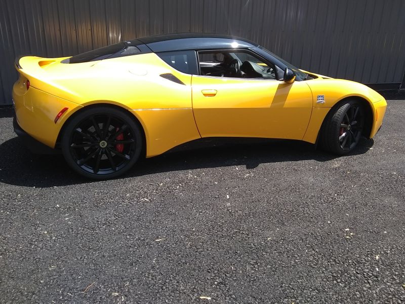 Lotus Evora Painted Wheel Repair 