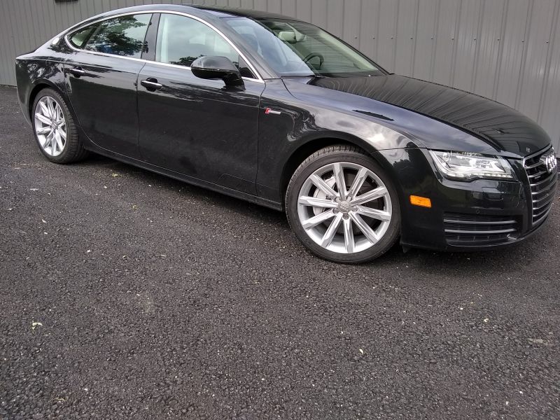 Audi A8 with Hyper Silver Painted Wheels 