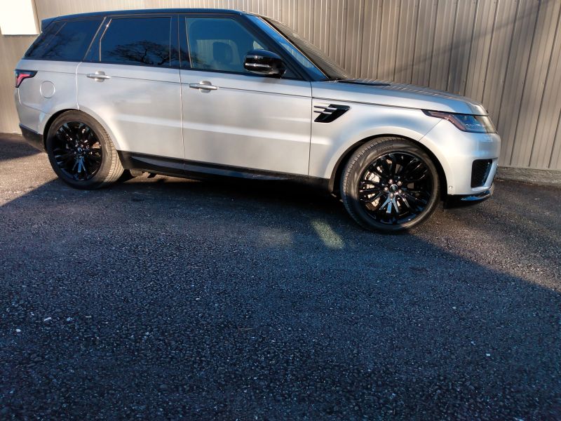 2020 Range Rover Sport Powder Coated Gloss Black Wheels