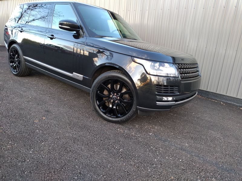 2015 Range Rover Supercharged Repaired And Powder Coated Gloss Black